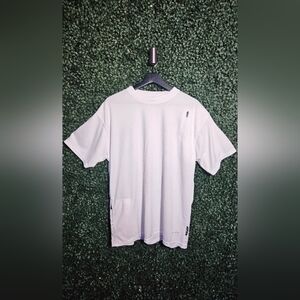 Scottevest Men's Light Gray Short Sleeve Work Out Tee